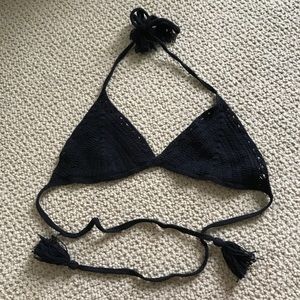 Aerie crochet bikini top